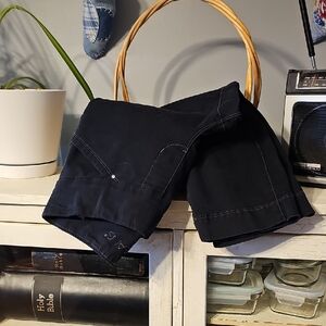 Jag Jeans Midnight Black Capri Pants